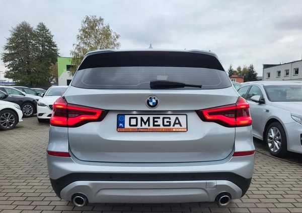 BMW X3 cena 149900 przebieg: 128000, rok produkcji 2021 z Łazy małe 154